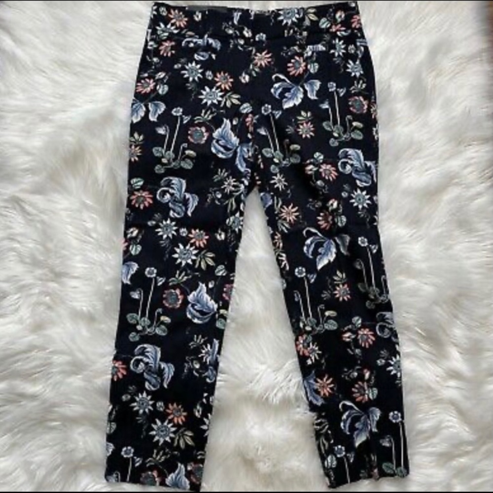 Floral Print Crop Pant